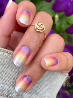 Color Street 100% real nail polish strips Crack of Dawn FDS623 NIP made in USA